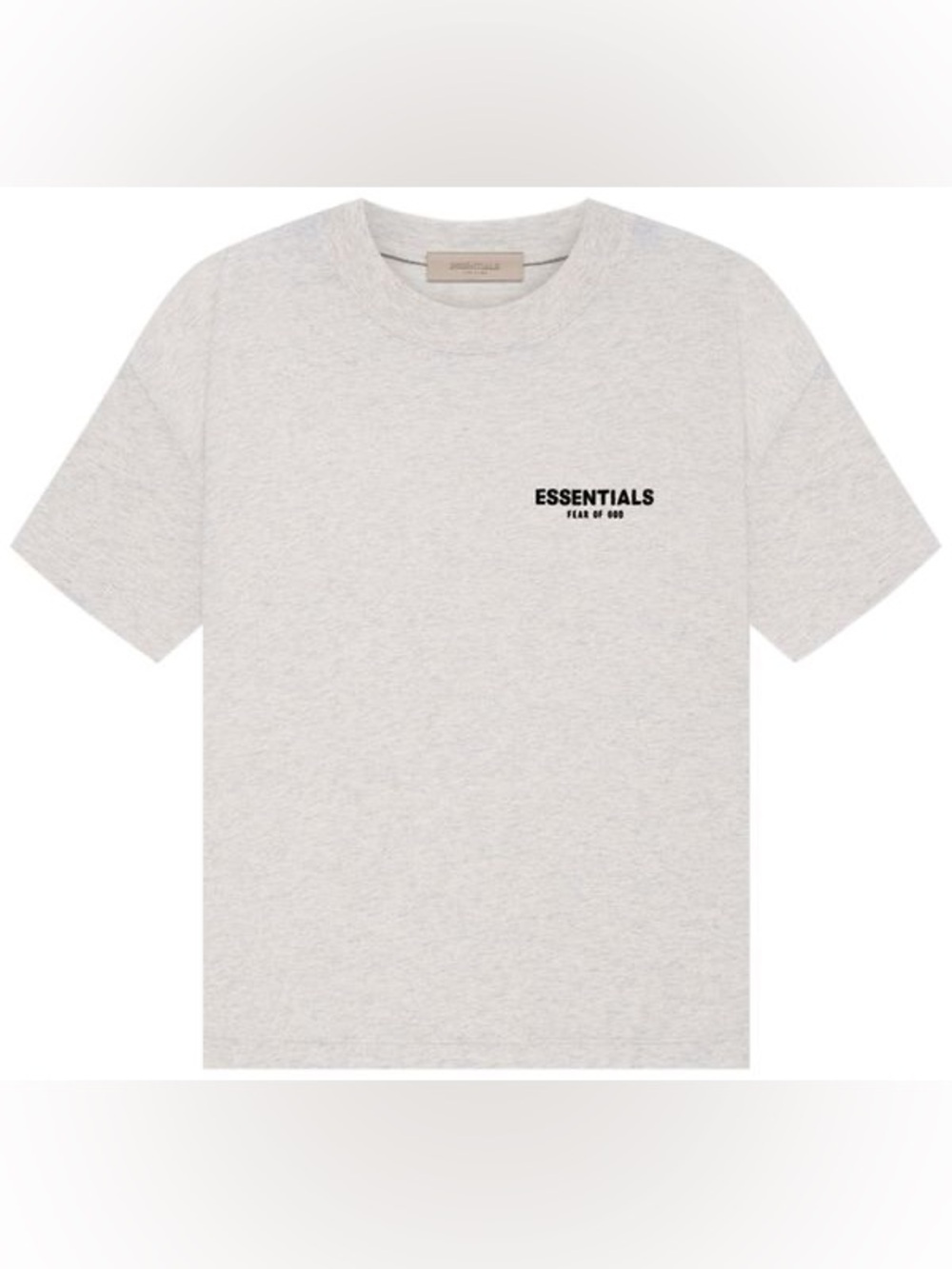Fear of God Essentials Tee 'Light Oatmeal' Size XS